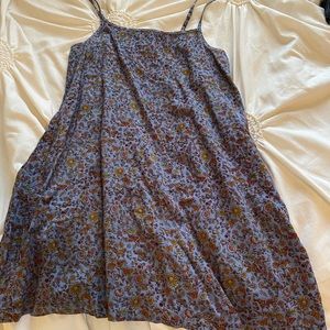 Free people floral mini dress